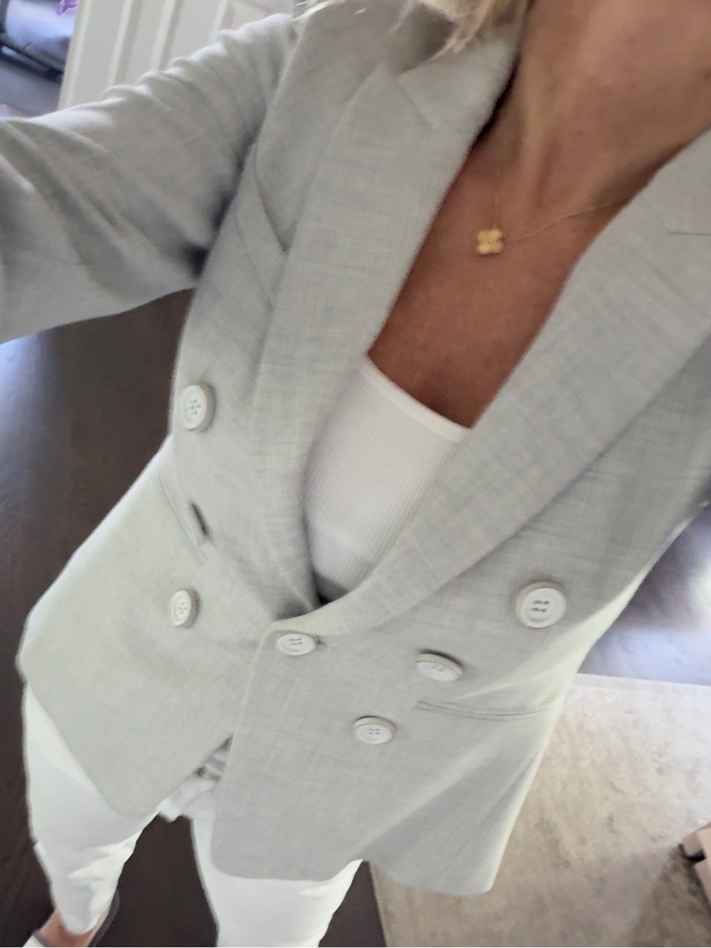 Veronica Beard dicky blazer Gray size 4 - Picture 2 of 16